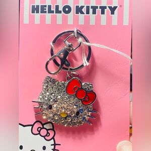 Hello Kitty Crystal Keychain/bagcharm NWT